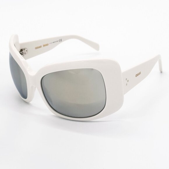 NEW CELINE CL40224I 25C SUNGLASSES WOMEN WHITE EYEWEAR - Picture 1 of 12